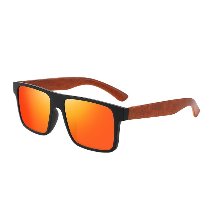 New Retro Uv Resistant Bamboo And Wood Sunglasses Summer Men'S Outdoor Sunshade Driving Eyeglasses Uv400