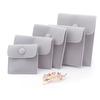 Exquisite New Rings Necklace Pouches Botton Jewelry Bags Velvet Pouch Gift Packaging Packaging Bags