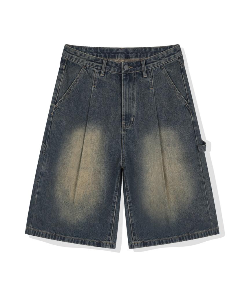 ULIFEZIP With Women Carpenter Bermuda Denim Pants 3 Colors [Ulzd_0023]