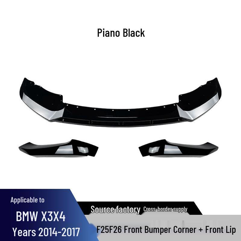 BMW Front Bumper Corner Lip Modification