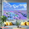 2D Colorful Hydrangea Backdrop Outdoor Spring Party Photo Background