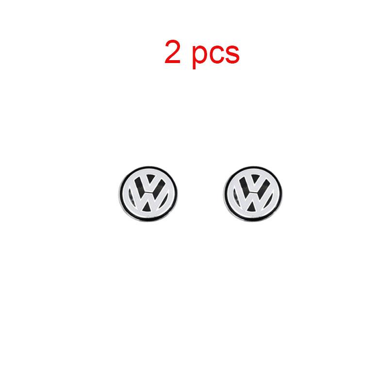 2026 New For VOLKSWAGEN VW 14mm Car Key Logo Sticker Remote Fob Key Emblem For Volkswagen VW Golf GTI Passat Tiguan Arteon Touar