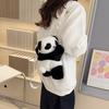 Adorable Plush Panda Children's Bag For Girls Lightweight Breathable And Versatile Design