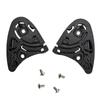 1 Paire Visière Casque Moto Bouclier Base d'Engrenage Support Lentille Pour Casques NXR2 X15 Base de Fixation Lentille