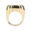 Swarovski Metal Dulcis Ring, Unisex Couple Style gold 52