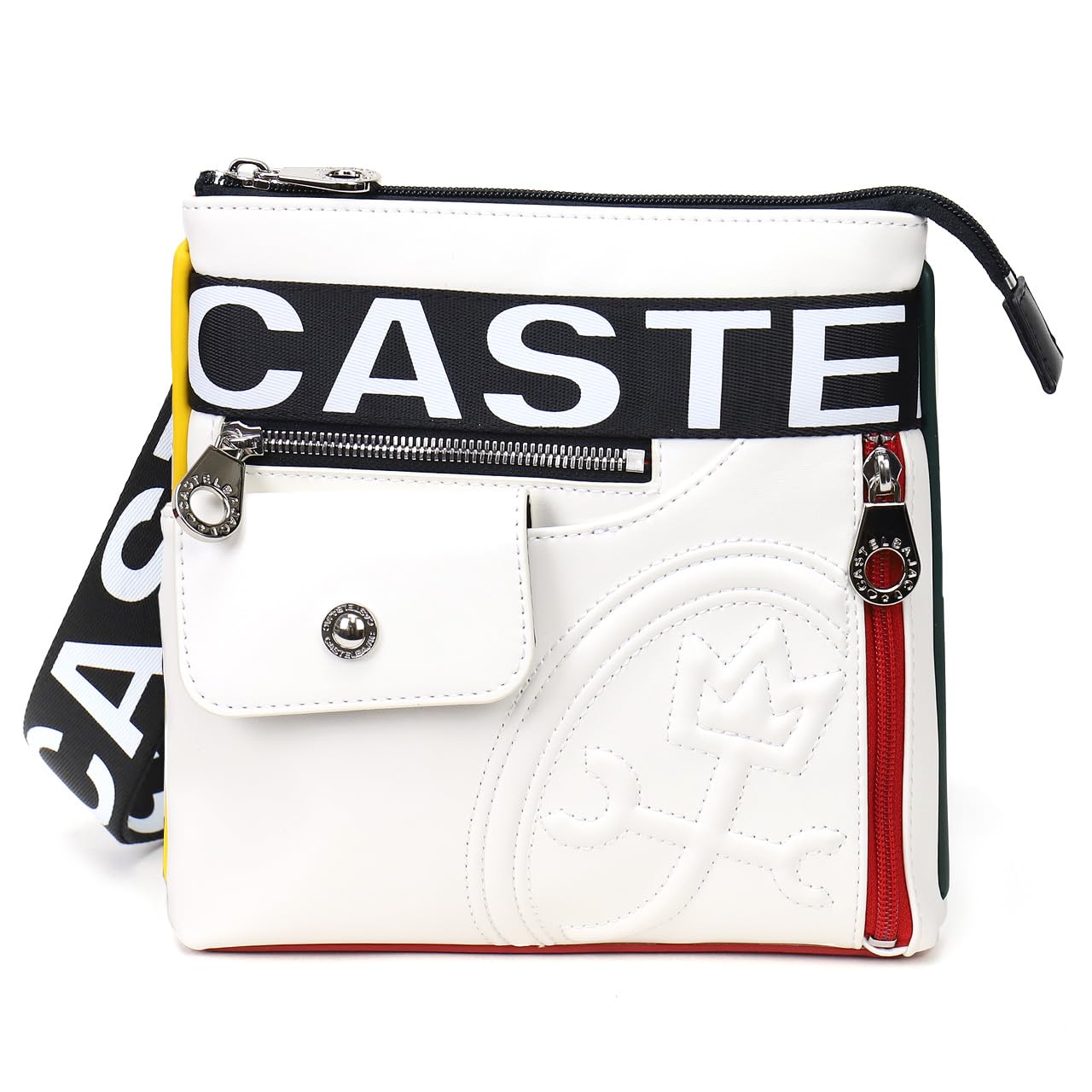 

Castelbajac Dalton Shoulder Bag 026131 White