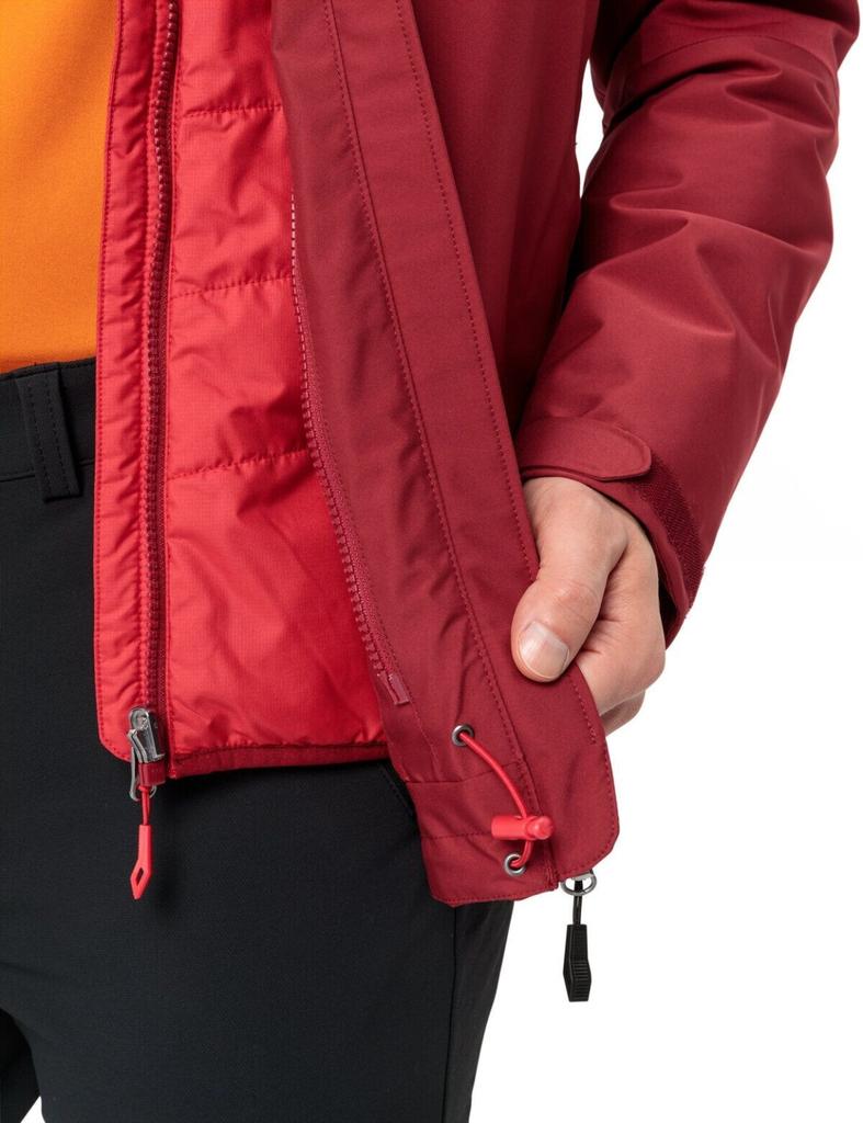 VAUDE Мужская куртка Miskanti 3in1 Jacket II carmine