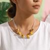 Layered Fruit Bead Necklace Stackable Retro Necklace Bohemian Colorful Choker  Beach