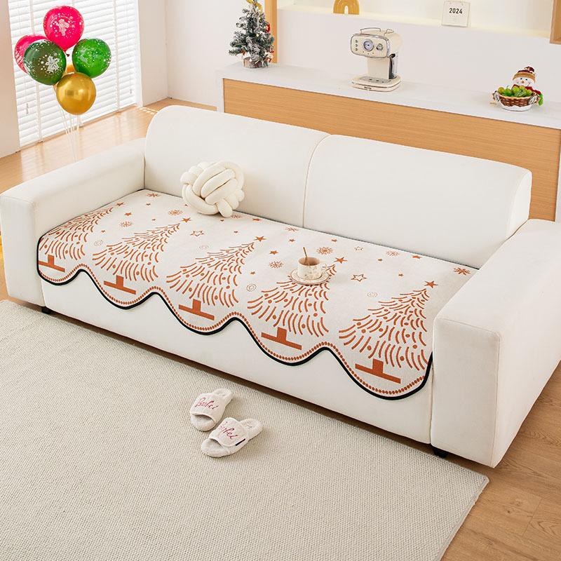 

Sofa Cushion Universal In All Seasons New Light Luxury High-End Non-Slip Seat Cushion Sofa Cover Cloth Towel 90*90cm