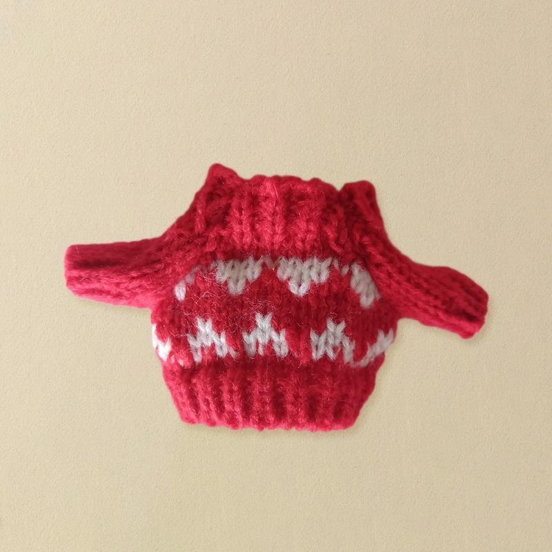 10Cm Baby Clothes Dog Clothes Replacement Sweater Doll Doll Accessories Cotton Doll Clothes