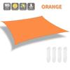 Waterproof 2mx3m Sun Shelter Sunshade Protection Shade Sail Awning Camping Cloth Large for Outdoor Canopy Garden Patio
