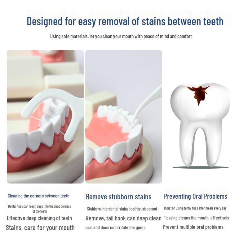 Dr. Dental Super High Pull Floss Sticks