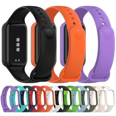 Soft Silicone Strap For Redmi Band 2 Smart Watch Band Replacement Sport Bracelet Wristband For Xiaomi Band 8 Active Correas