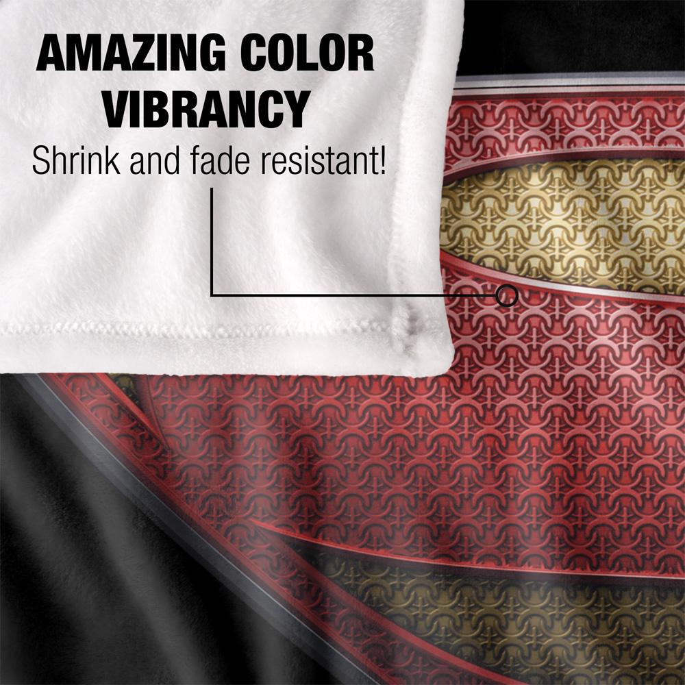 Superman 3D Logo Blanket