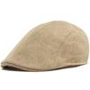 Kappe Frühling Sommer Vintage Schirmmütze Barett Luftdurchlässig Efeu Neueste Jungenmütze Damen Modekappe Geeignet Für Kleines Schlankes Gesicht Herren Leinen Flach