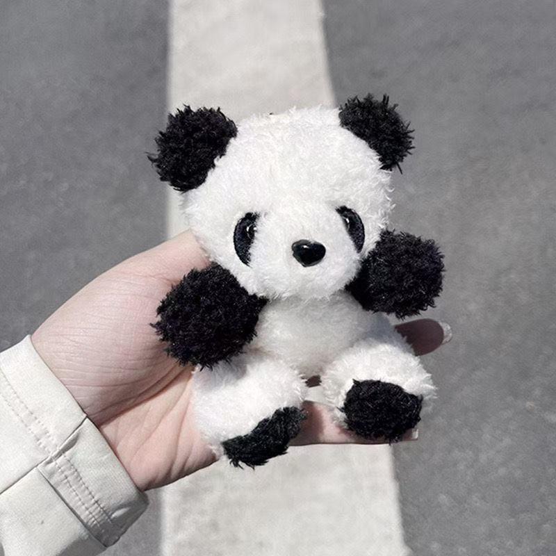 Pilot Bear Plush Keychain: Cute Bear Pendant with Customizable Logo 12cm