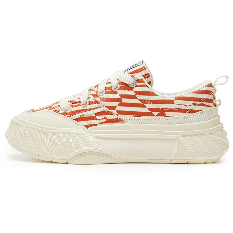 Fila Fosso Retro Casual Low-Top Canvas Shoes Women Sneaker Red F12W322307FFW
