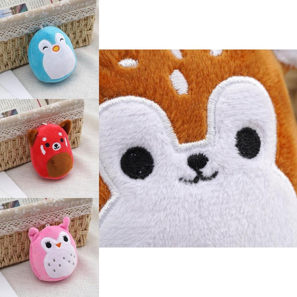 Gemütlicher Squishallow Schlüsselanhänger Bär Plüschtier für Kinder Geschenk