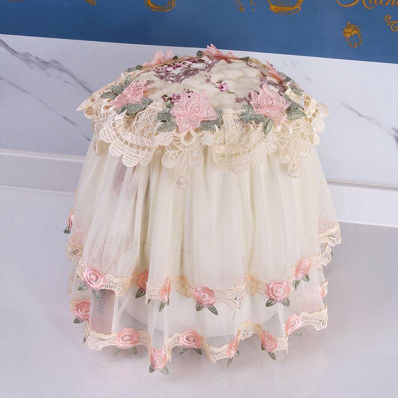 

Fabric Air Fryer Cover Dust-proof Cover Cloth Chef Machine Wall Breaking Machine Cover Air Fryer Multi-purpose Cloth Pressure Cooker Cover Cloth Beige