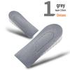 Unisex Invisible Height-Increasing Silicone Heel Insole