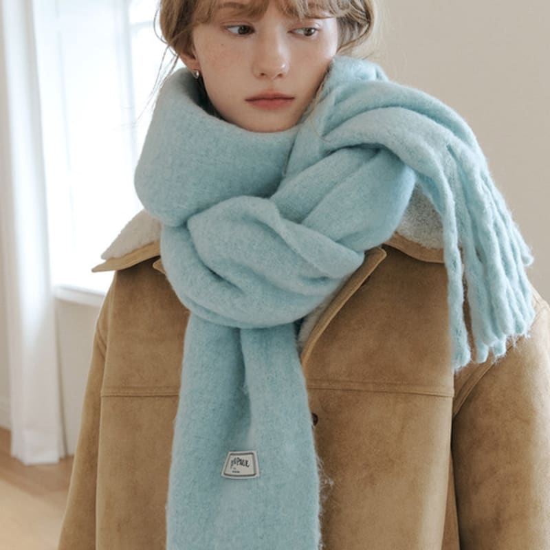 JUDY AND PAUL Pastel Candy Cloud Muffler (5 colors)