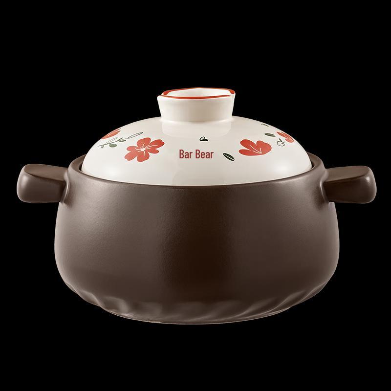 Bear Ceramic Stew & Herbal Medicine Pot
