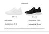 Stylish Men's Lightweight Flyknit Running Shoes with 8CM Hidden Lift, Large Sizes Available