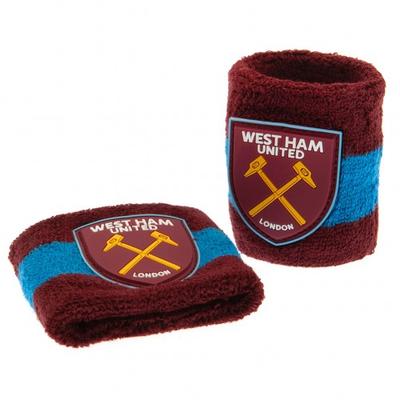 West Ham United FC Crest Wristband (Pack of 2)
