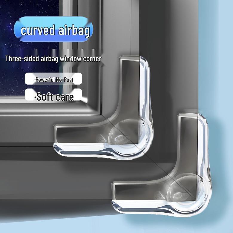 Children's Transparent Corner Protectors: Soft Anti-Bump Wrap for Coffee Table Edges