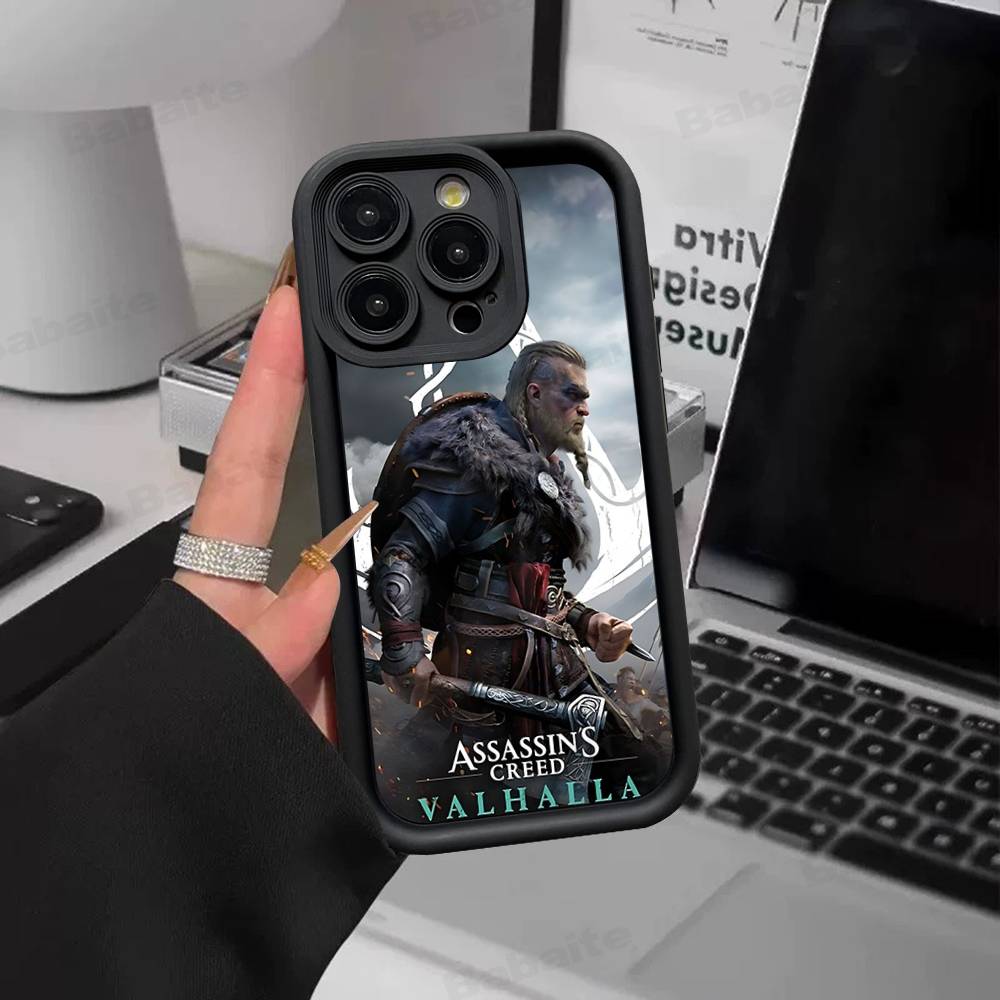 Game A-Assassins Creed S-Shadows Phone Case For IPhone 17 16 15 14 13 12 11 Air Plus Pro Max Soft Back Cover