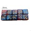 10 Pcs Acrylic Dice Math Counting Teaching Adding Subtracting Mathematical Tool, Board