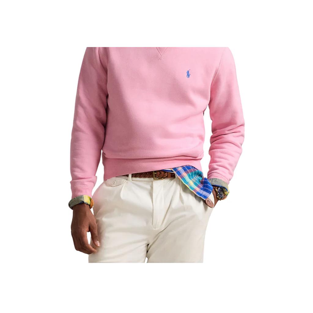 Polo Ralph Lauren Crew Neck Logo Long Sleeve Sweater Men Sweater Pink 710766772-063