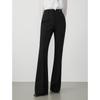 LANGZI Slim Fit Flare Casual Trousers