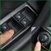 Car styling stainess steel Window Lift Switch Adjustment panel Cover Sticker Trim For Skoda Octavia A7 LHD 2014-2018 Auto Parts