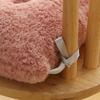 1Pc Thicken Thick  Mat Plush Warm Thick Chair Cushion Home Dining Chair Cushion Plain Color Seat Cushion Simulated Rabbit