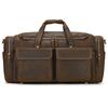 Big Capacity Leather Baggage Bag For Men Male Travel Bag Duffle Bags Weekender Bags On Luggage Over Night Handbags For Man