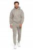 Men's Hooded Sweatshirt Oversize Cotton Warm MORAJ 3XL GREY