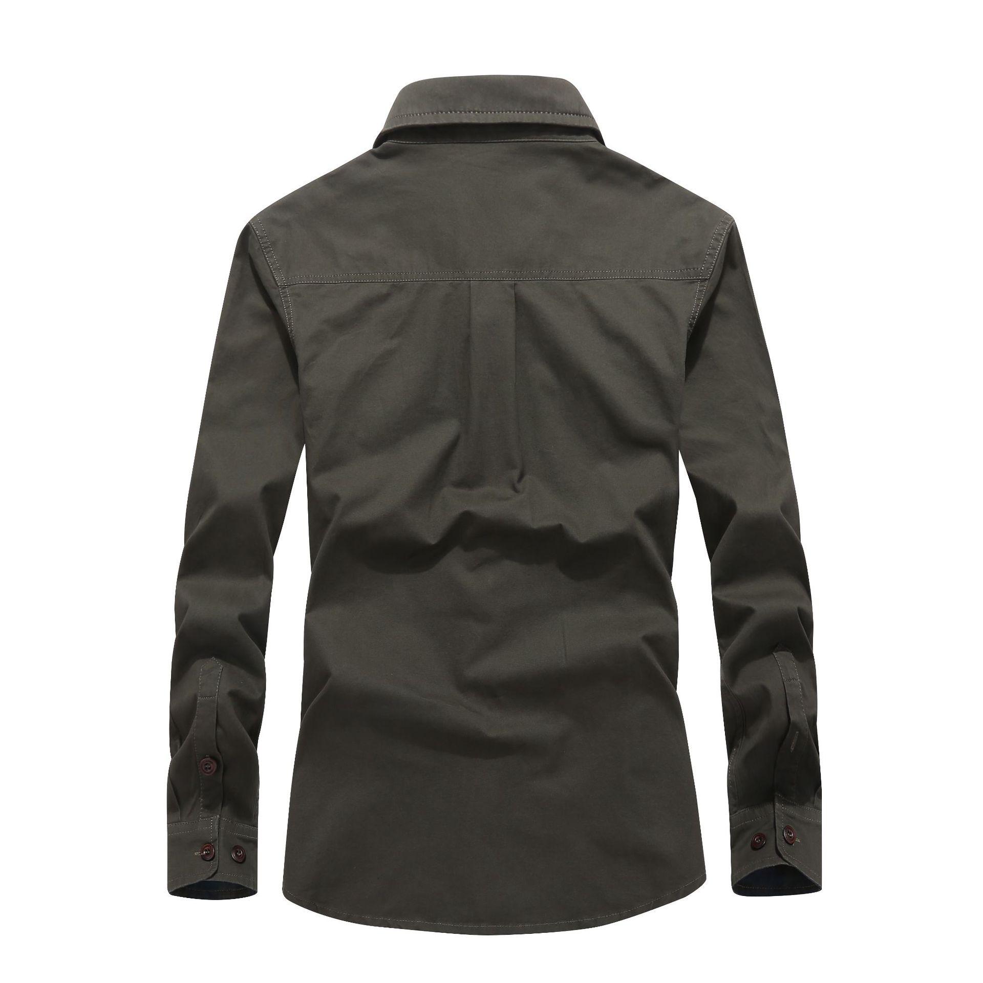 Мужская рубашка с длинным рукавом — фото 5