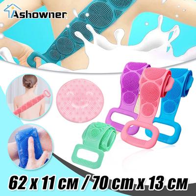 Brosses nettoyantes pour la peau, éponge pour le corps, gommage corporel, gommage du dos, massage, douche, gommage prolongé, brosses en silicone, serviettes de bain