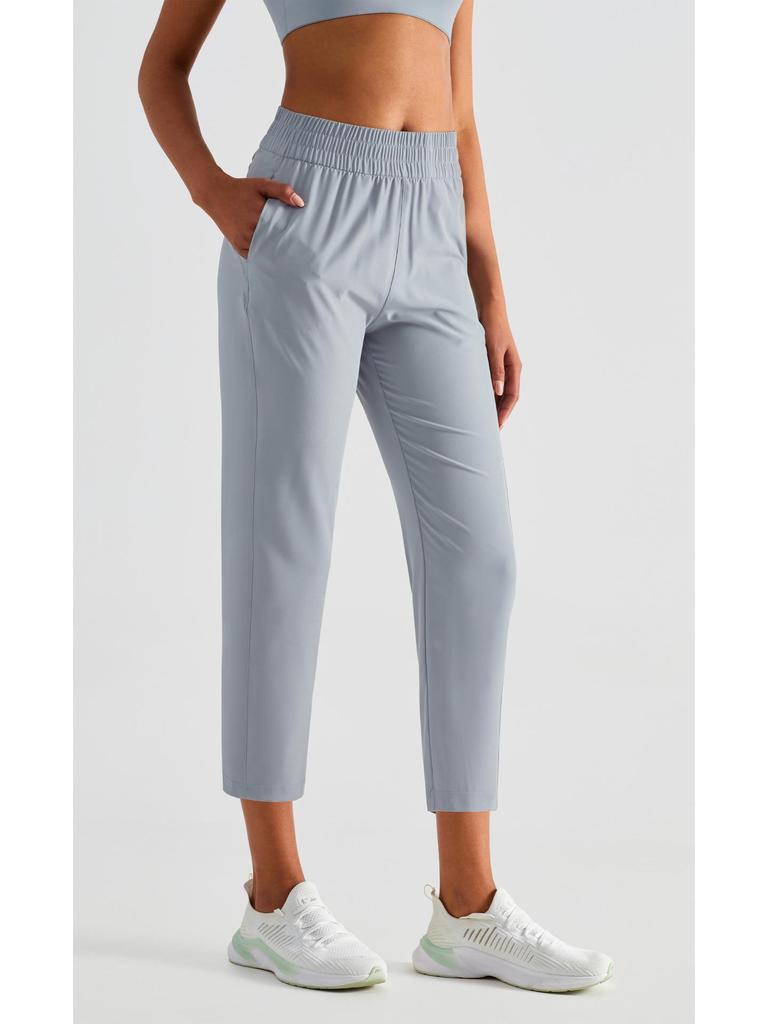 Aidu Women's Quick-Dry Casual Cycling Pants: Loose, Sun-Protective, Light, and Ideal for Outdoor Training and Fitness.