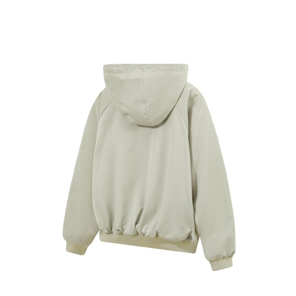 Unisex Wendbare Baumwolljacke mit Fleecefutter und Kapuze - Winter-Essential