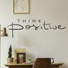 1PC Personalized English Slogan Wall Sticker Warm Home Living Room Bedroom Studio Background Wall Decoration Wall Sticker
