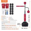 VEVOR Boxing Speed Trainer, Punching Bag with Stand, Reflex Boxing Bag for Teens & Adults