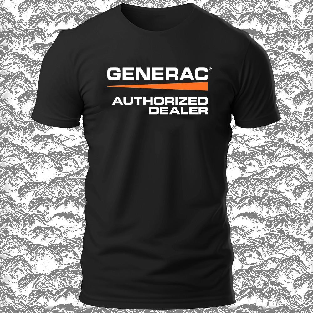 Generac Industrial Power T-Shirt Funny Size S-5XL Made in USA Unisex T-Shirt XXXXL
