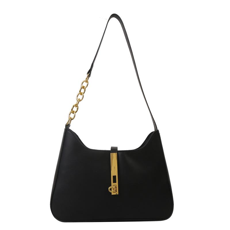 High-End Textured Solid Color Women's Crossbody Bag - Versatile Large Capacity Fashion Shoulder Bag