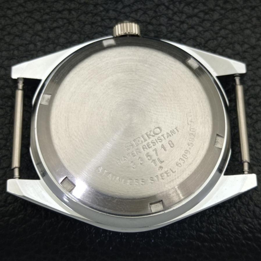 MONTRE HOMME AUTOMATIQUE JAPAN SEIKO 5 RÉVISÉE 6309A CADRAN VERT ARABE a427344-2 QRL-a427344