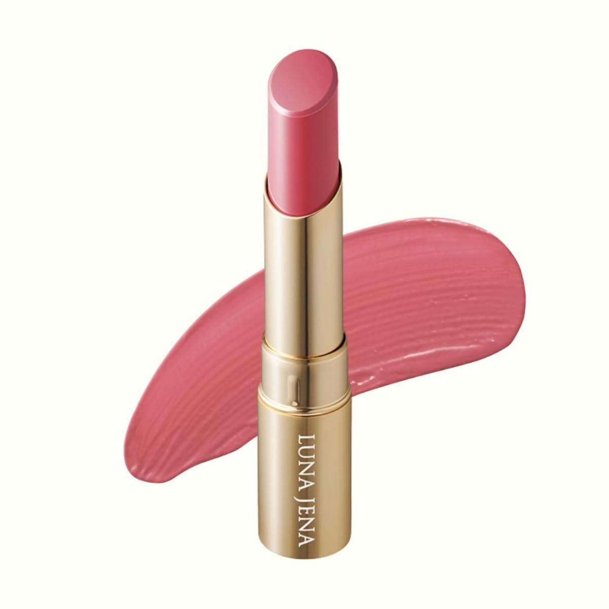 

LunaJena Perfect Color Rouge (Lipstick) - Long-lasting, True-to-color payoff, Easy to apply, Addresses dullness concerns (Pink Beige) - Made in Japan