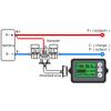 TK15 Batterie-Coulometer 50A 100A 350A Lithium-Batterie-Kapazitätstester Spannungs-, Strom-, Restleistungsanzeige Batteriemonitor