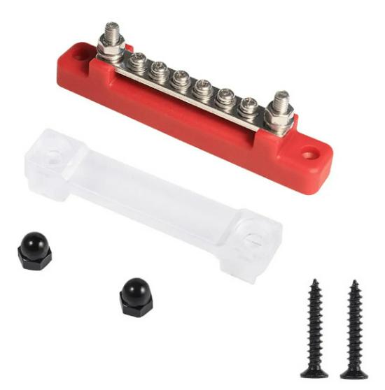 150A 10-Way High Current Busbar with Terminals for Car, RV, Yacht