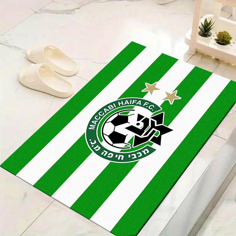 Maccabi-Haifa Koberec pro Obývací pokoj Ložnici Domácí Dekorace Pohovky, Protiskluzová Podložka pro Děti